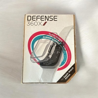 Defense 360X Bumper for 40mm for Apple Watch Clear Rubber Bumper