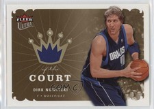 2006-07 Fleer Ultra Kings of the Court Dirk Nowitzki #KK-DN HOF 1n6x