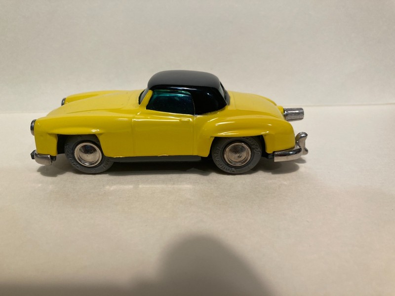 Vtge Schuco Mercedes 190SL Micro Racer windup toy #1044 in excellent condition