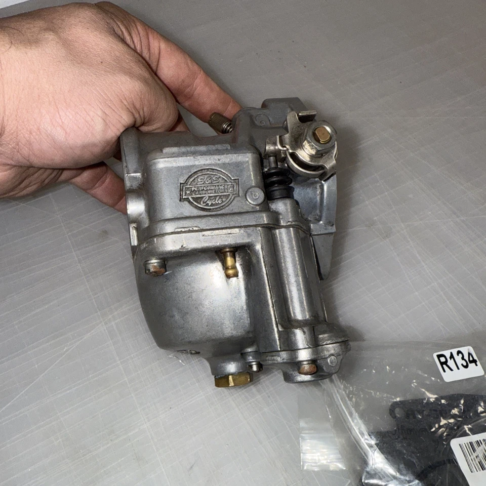 ✅ Carburador S&S Cycle Super E Shorty Foto 4 de 4