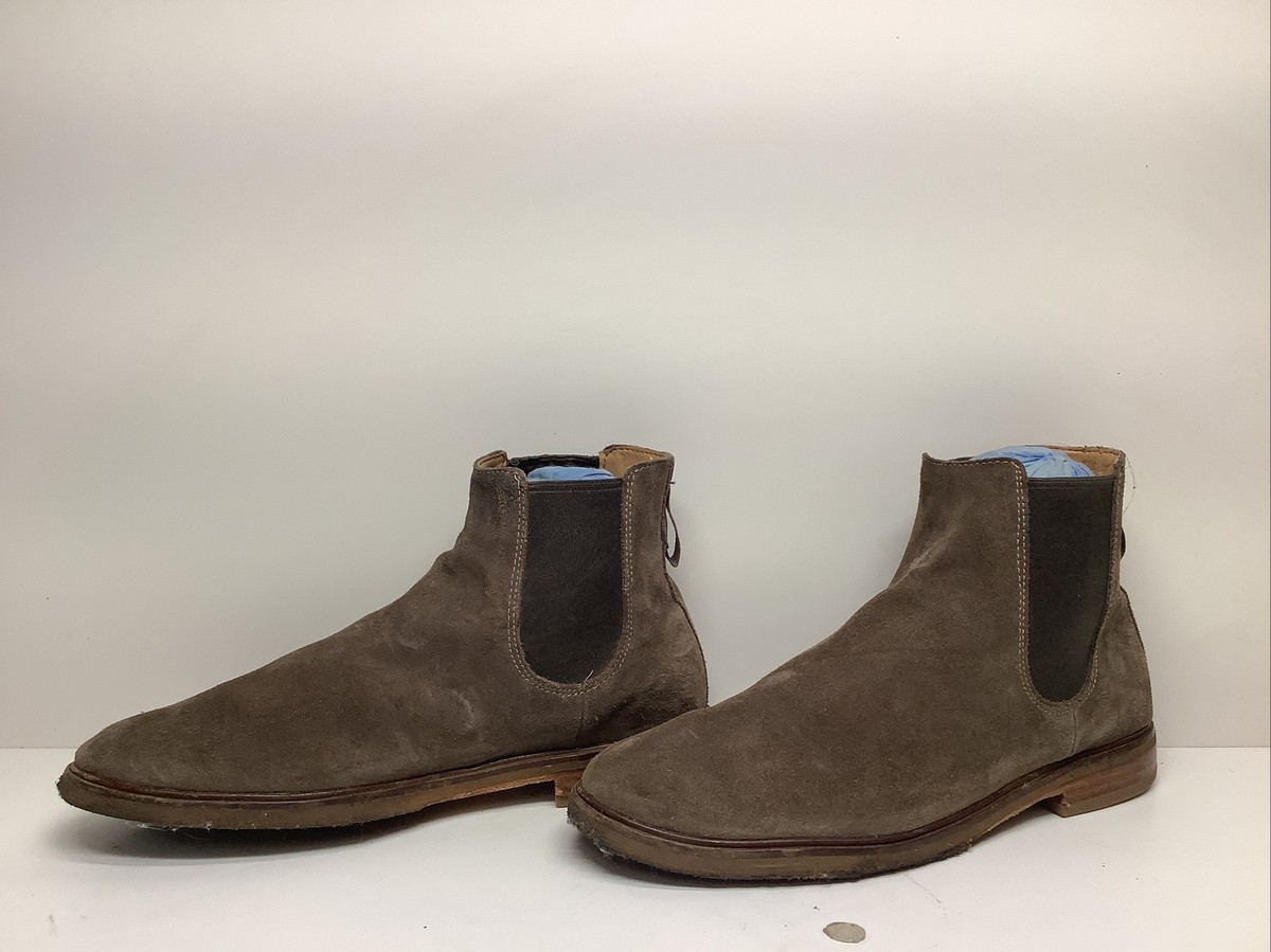 VTG MENS CLARKS CASUAL SUEDE BROWN BOOTS SIZE 9 M , 8 G AU  display picture 2