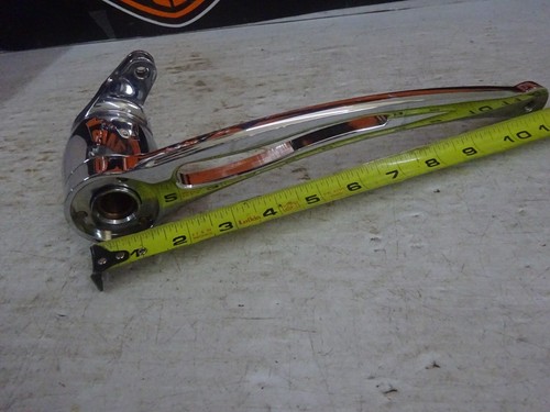 HARLEY BAGGERS CUSTOMS CHOICE of MULTI-FIT BILLET BLACK or CHROME BRAKE PEDAL - Picture 8 of 21