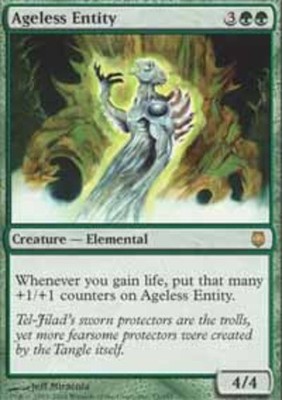 1 x Ageless Entity - Darksteel - Light Play - MTG