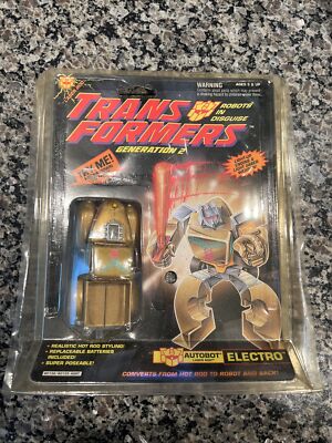 Transformers 1993 Generation 2 Electro Autobot Laser Rod G2 Vintage Hasbro NEW