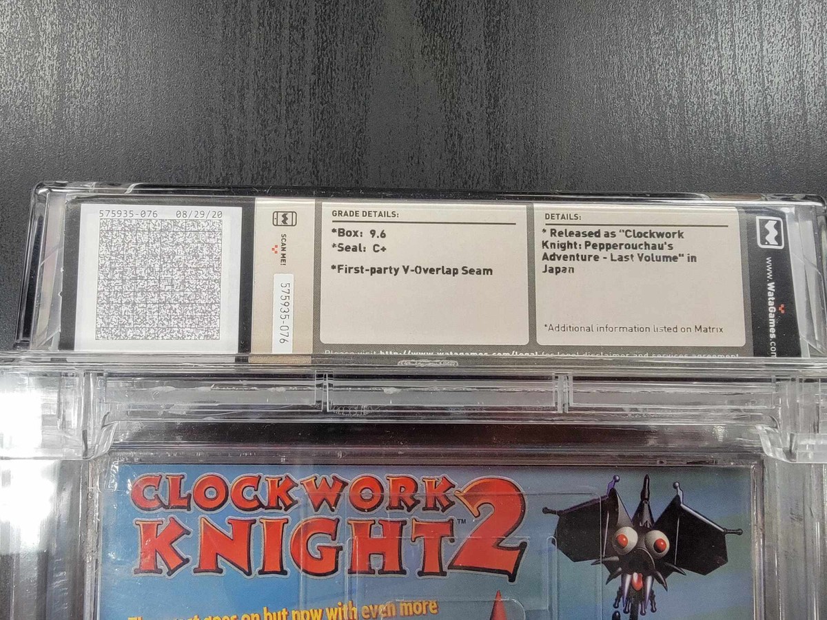 CLOCKWORK KNIGHT 2 Pepperouchau's Adventure Sega Saturn