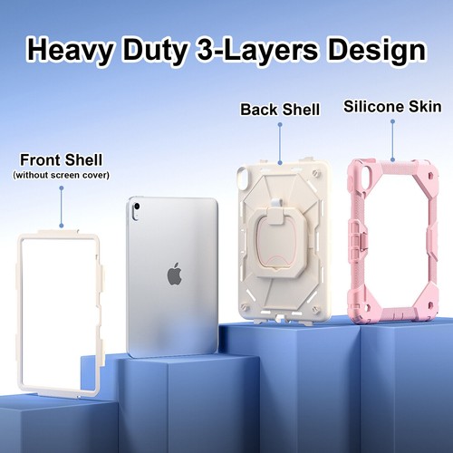 Tablet Case For iPad 11th Generation 11" A16 2025 Shockproof Stand Rugged Cover - Picture 115 of 141
