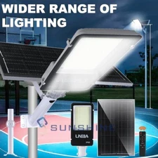 82000000LM Commercial Solar Street Light Outdoor Dusk to Dawn Solar Super Bright