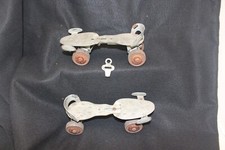 vintage metal adjustable roller skates WITH KEY Union Hardware Co No 130