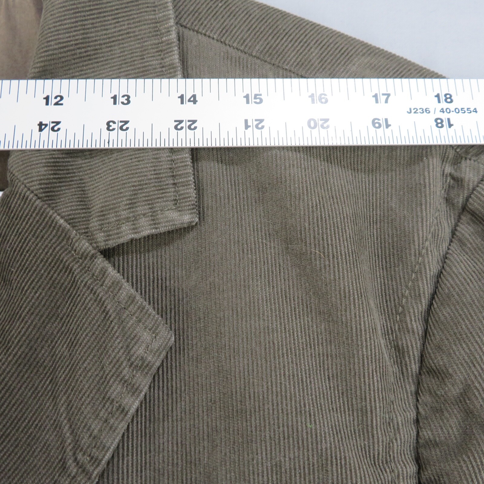 MENS CALVIN KLIEN JEANS SIZE XL/TG/EG CORDUROY LINED BROWN BLAZER