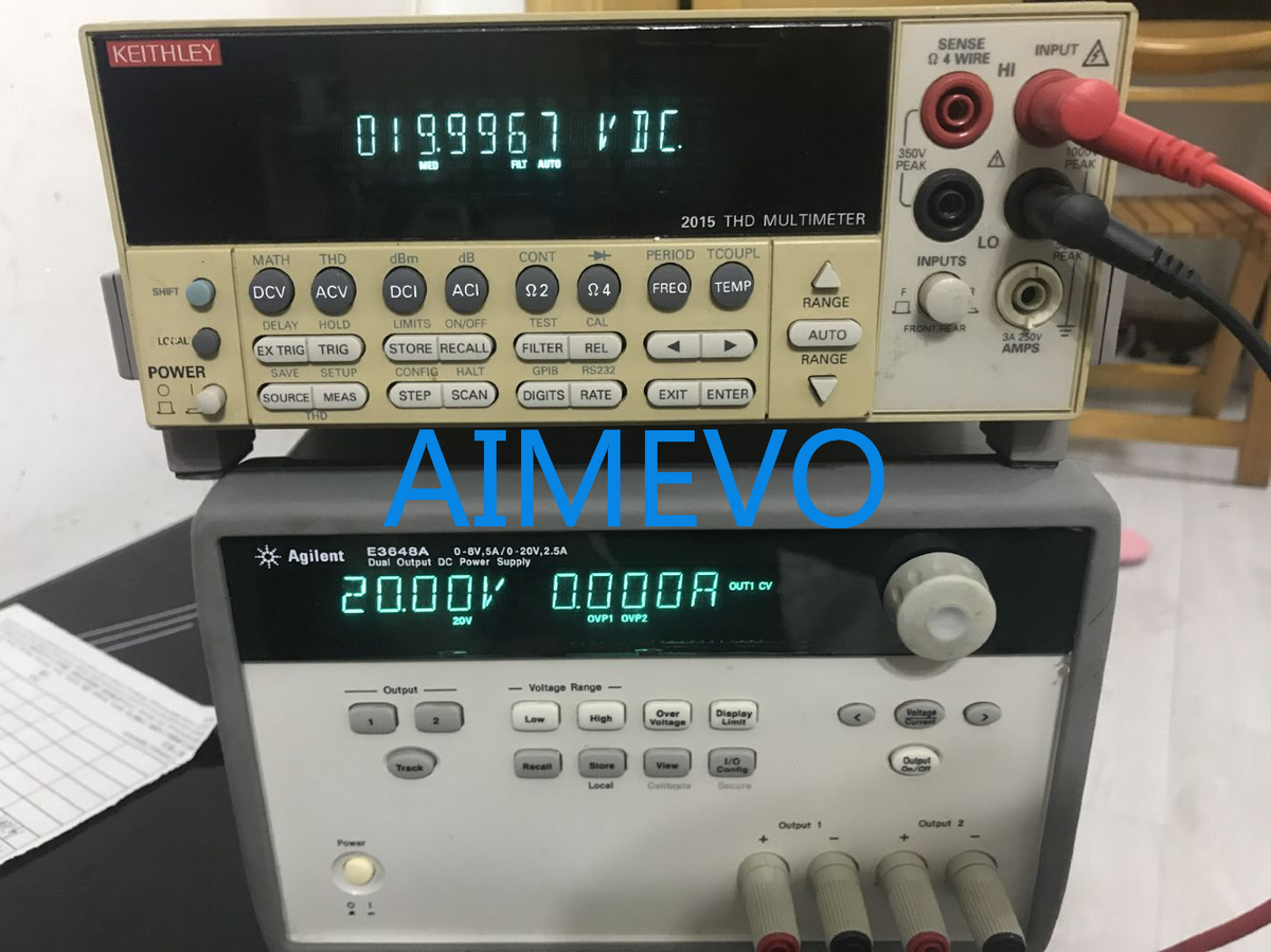 HP/Keysight Agilent E3648A 100W Dual Output Power Supply Two HP/Keysight Agilent E3648A 100W Dual Output Power Supply Two