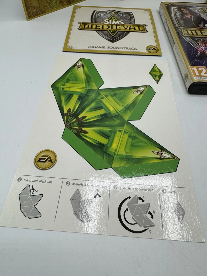 THE SIMS Medieval Collector's Edition PC Game Poster, CD Soundtrack EA Icon - Image 4 of 4