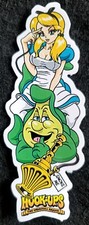 HOOK UPS STICKER VINTAGE "SMOKE ME UP" 1 7/8 X 5" GLOSSY