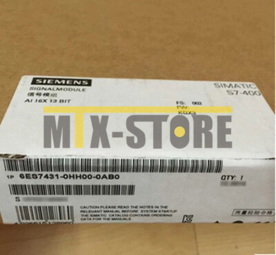 1PC Unopened Siemens 6ES7 431-0HH00-0AB0 6ES74310HH000AB0 6ES7431-0HH00-0AB0
