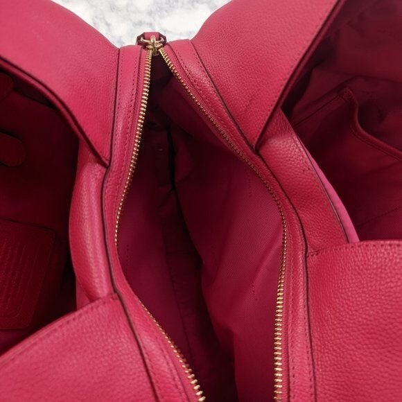 Coach Pink Leather Shoulder Bag Gem