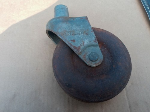AT Wood 1000 lb Max Capacity Scaffold Wheel a618 