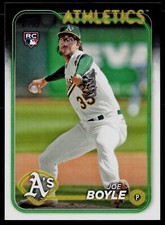 2024 Series 2 Base #443 Joe Boyle Oakland Athletics