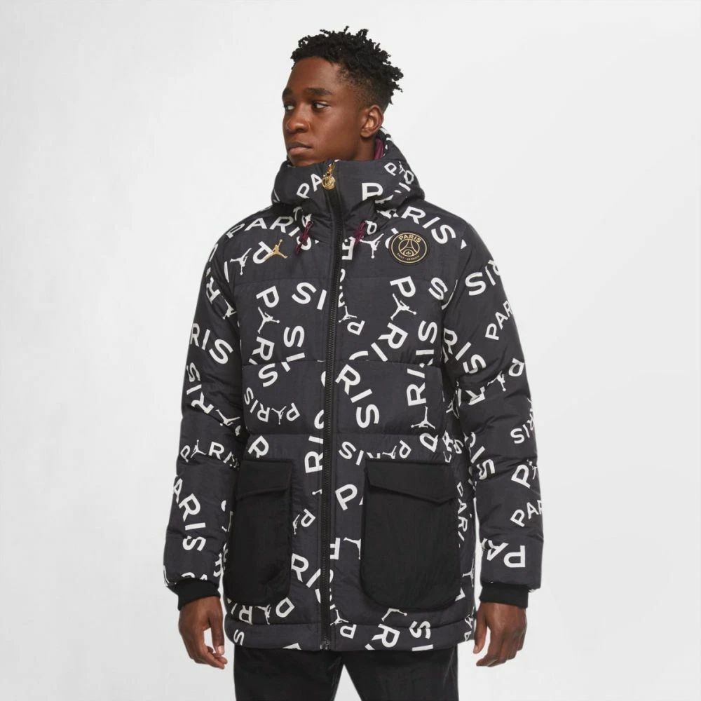 Parka À Capuche jordan Psg Nike pour homme en coloris Noir