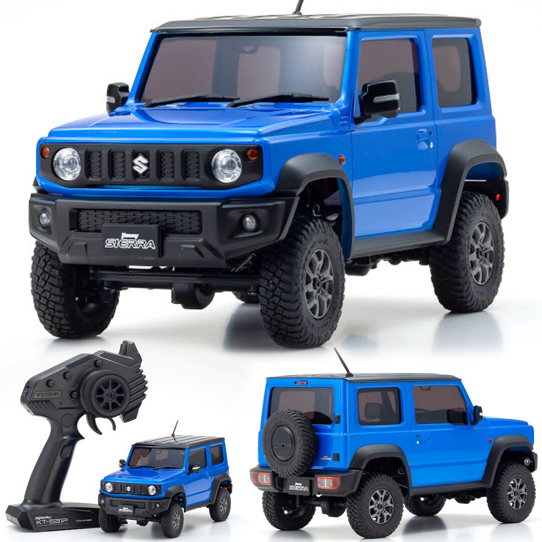 Kyosho 32523MB MINI-Z 4X4 Jimny Sierra Brisk Blue Metallic RTR