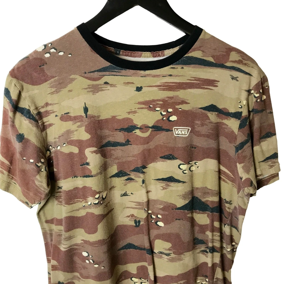 Vans camouflage t hot sale shirt