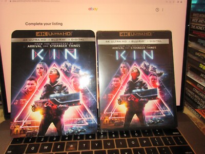 Kin (4K UHD Blu-ray/Blu-ray, Digital HD, 2018) NEW W/ RARE Slipcover free ship!