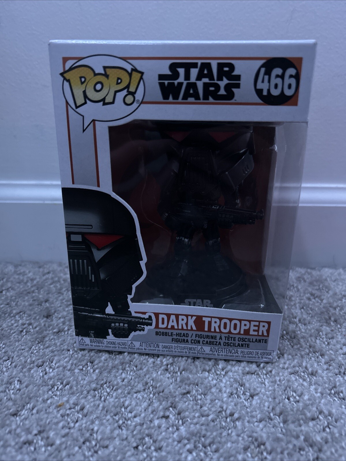 Funko Pop! Star Wars: The Mandalorian - Dark Trooper Vinyl Figure
