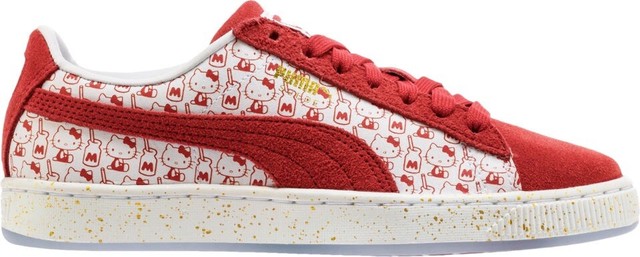 puma suede hello kitty