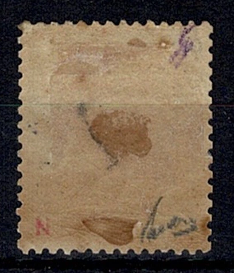 FRANCE STAMP YVERT TAXE 23 SCOTT POSTAGE DUE J 24 " DUVAL 2 F BLACK " MH VF Y070 - Image 2 of 2