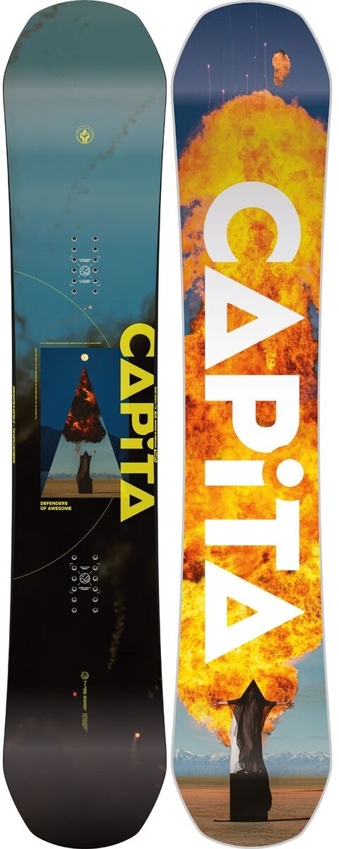 Capita DOA Wide Defenders of Awesome Snowboard 161 cm New Capita DOA Wide Defenders of Awesome Snowboard 161 cm New