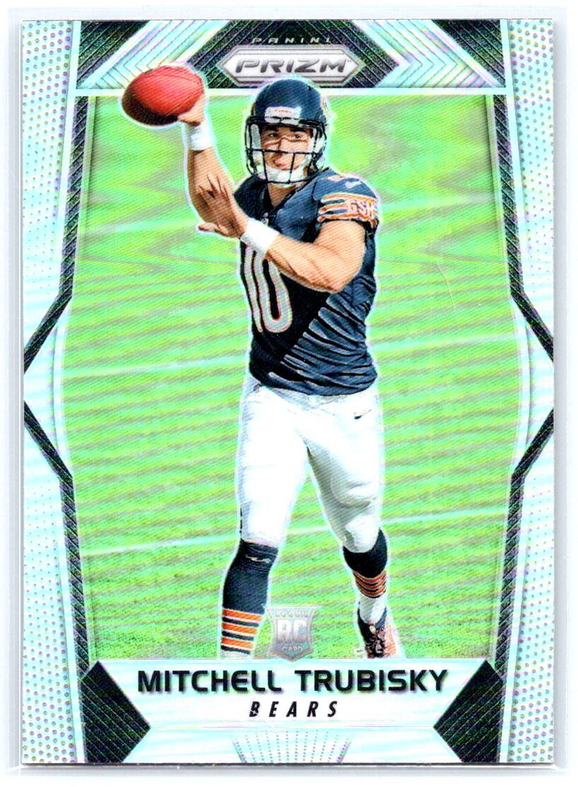 2017 Panini Prizm #209 Mitchell Trubisky Silver Prizm