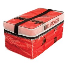Kent 4-Pack Type II Life Jackets w/Storage Bag Boating Safety USCG Approved