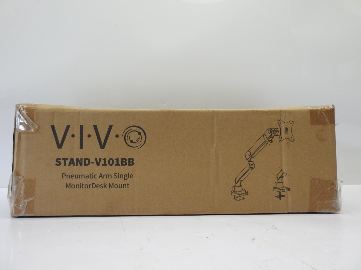 VIVO Premium Aluminum Full Motion Single Monitor Desk Mount Stand 