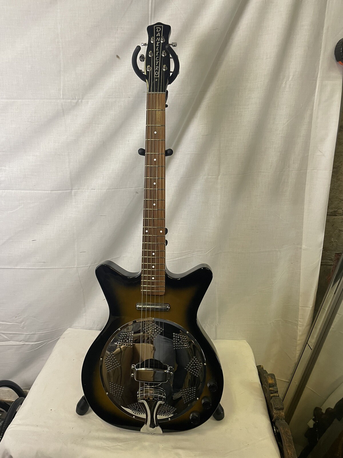 Danelectro '59 Resonator Guitar tobacco Sunburst 611820022310 eBay
