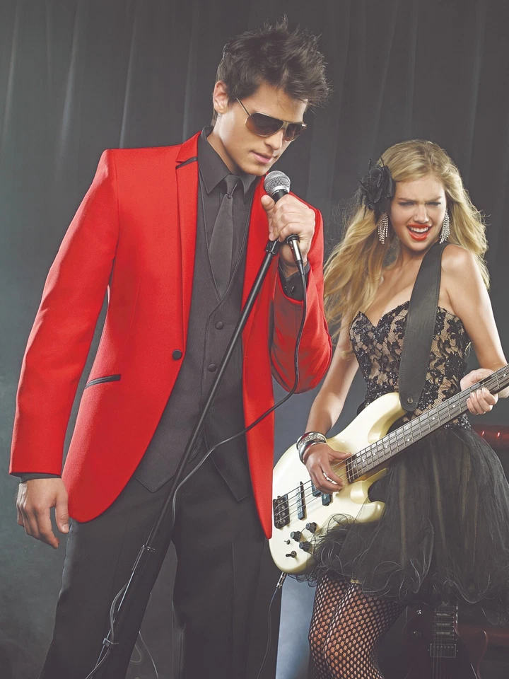 Chaqueta Esmoquin RED ILLUSIONS con Cuello Abatible y Opción Pantalón - Varias Tallas Foto 3 de 4