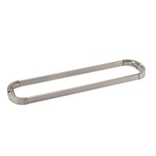 Aria 24" Cuttable Back-to-Back Double Sided Towel Bar - Brushed Nickel
