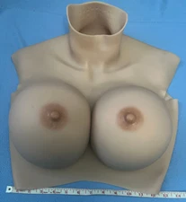 Silicone Breast Forms Breastplate Boobs Drag Queen Crossdresser H Cup Cosplay