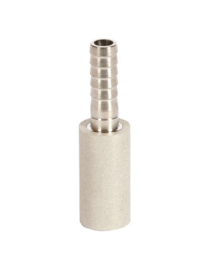 Replacement Stainless Steel 2 Micron Diffusion Air Stone Barbed for Homebrew