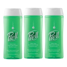 3 Pack Prell Shampoo Classic Green 13.5Oz Each