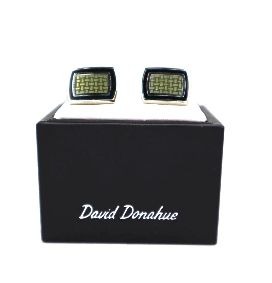 David Donahue Sterling Silver Cufflinks - Image 2 of 4