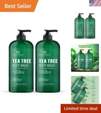 Natural Tea Tree Oil Body Wash - 16 fl oz - Soothes Itchy Skin & Controls Odor