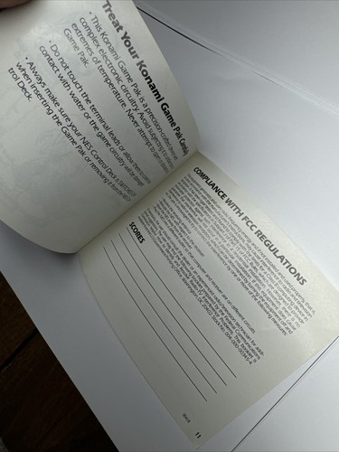 Vintage Super C 1990 Nintendo NES Authentic Original Instruction Book Manual Only - Bild 12 von 16