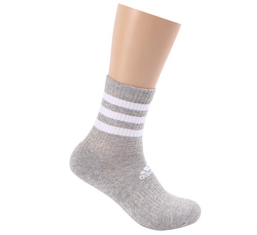 Adidas 3-Stripes Crew Socks 3 Pair Tennis Running Soccer Training NWT DZ9345  | eBay