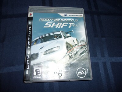 NEED FOR SPEED SHIFT (Sony PlayStation 3, 2009) COMPLETE PS3