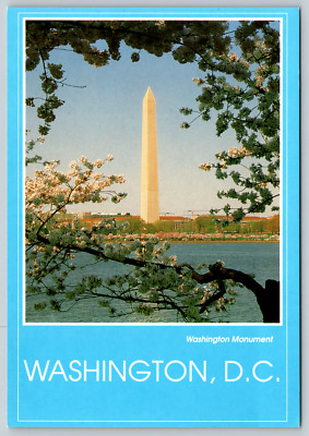 c1970s Washington DC Monument Vintage Postcard