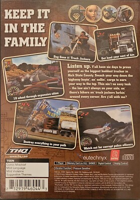 PlayStation2 - PS2★BIG MUTHA TRUCKERS 海外版★箱付・説明書付・ソフト付 ps2_big_mutha_truckers_2-