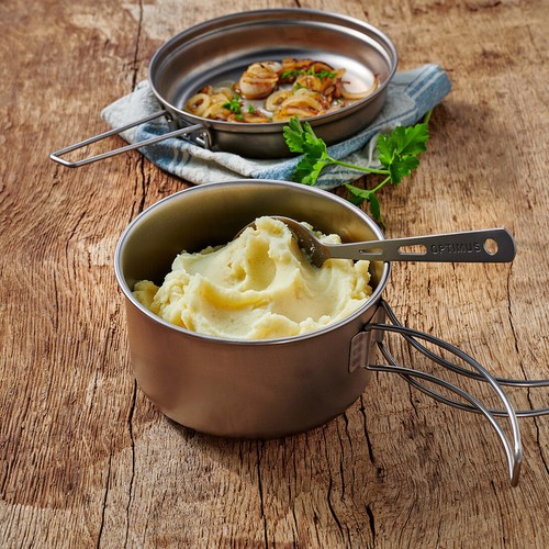 Emergency Food Kartoffelbrei mit Milchpulver 1 kg Dose Notvorrat Langzeitnahrung - Bild 2 von 3