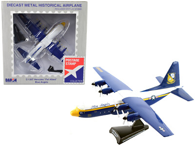 Lockheed C-130 Hercules Transport Aircraft Fat Albert - Blue