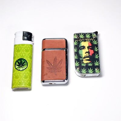 unusual cigarette lighters LOT OF 3 Novelty Cigarette Lighter 