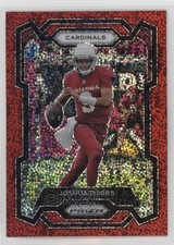 2023 Panini Prizm Red Sparkle Prizm R Joshua Dobbs Joshua Dobbs #3 hx7