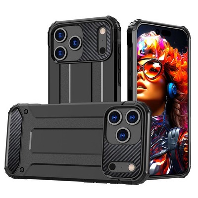 HURTEL HYBRID ARMOR HÜLLE FÜR IPHONE 17 PRO MIT GANZKÖRPERSCHUTZ
