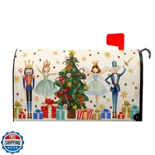 VentuCoven Christmas Mailbox Magnetic Covers Merry Christmas Mailbox Cover Xm